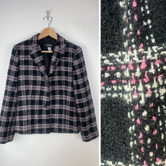 Requirements Y2K tweed blazer lined - Picture 1 of 8